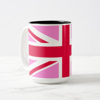 GAY PRIDE britannique (Union Jack rose) (Drapeau b