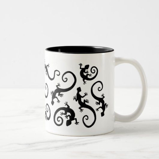 Tasse 2 Couleurs geckos_bk/wh_mug (Droit)