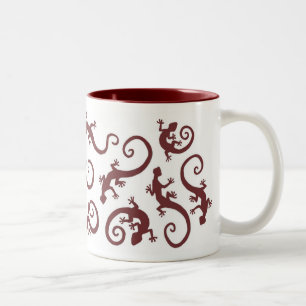 Tasse 2 Couleurs geckos_burgandy_mug