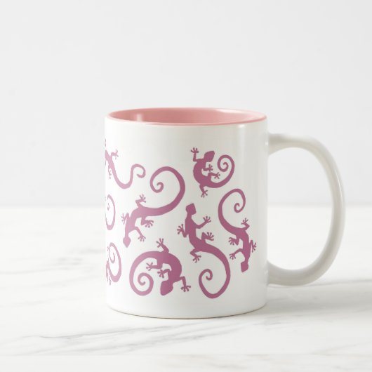 Tasse 2 Couleurs geckos_PINK_mug (Droit)