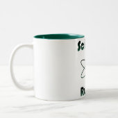 Tasse 2 Couleurs Geek de règles scientifiques (Gauche)