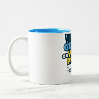 Tasse 2 Couleurs Geek dehors sur la purée de café
