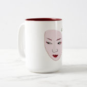 Tasse 2 Couleurs Geisha (Devant gauche)