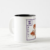 Tasse 2 Couleurs Gémeaux 3 (Devant gauche)