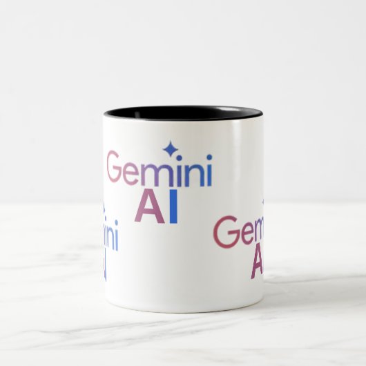 Tasse 2 Couleurs gemini de café AI (Centre)