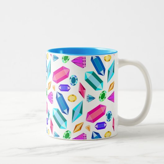 Tasse 2 Couleurs Gems arc-en-ciel (Droit)