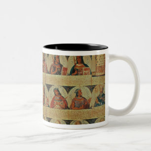 Tasse 2 Couleurs Généalogie des dirigeants d'Inca et de leur