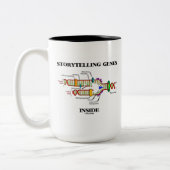 Tasse 2 Couleurs Gènes de narration à l'intérieur (réplication de l (Gauche)