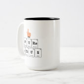 Tasse 2 Couleurs Génie pur (Devant gauche)