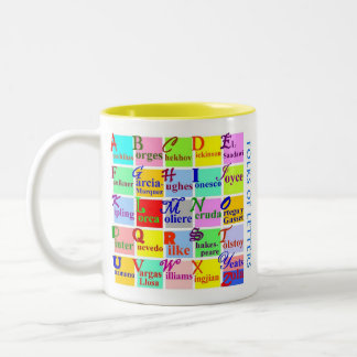 Tasse 2 Couleurs Gens des lettres