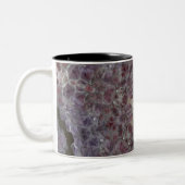 Tasse 2 Couleurs Geode d'étoile d'améthyste (Gauche)