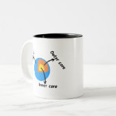 Tasse 2 Couleurs Géologie terrestre (Devant gauche)