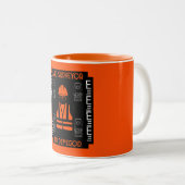 Tasse 2 Couleurs géomètres (Devant droit)