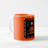 Tasse 2 Couleurs géomètres (Devant gauche)