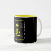 Tasse 2 Couleurs géomètres (Devant droit)
