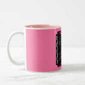 Tasse 2 Couleurs Géomètres féminins (Gauche)