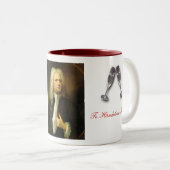 Tasse 2 Couleurs Georg Frideric Hndel (Devant droit)