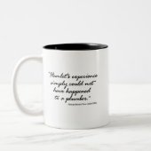 Tasse 2 Couleurs George Bernard Shaw sur Hamlet (Gauche)