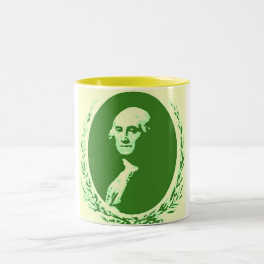Tasse 2 Couleurs George Washington (Centre)