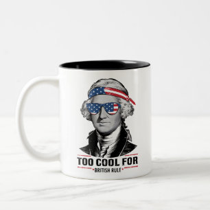 Tasse 2 Couleurs George Washington Cool pour la règle britannique 4