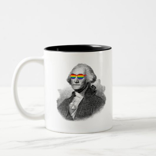 Tasse 2 Couleurs George Washington Pride (Gauche)