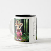 Tasse 2 Couleurs "Gerald's Jungle Jaunt" (Devant gauche)