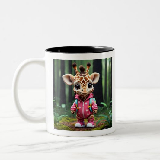 Tasse 2 Couleurs "Gerald's Jungle Jaunt" (Gauche)