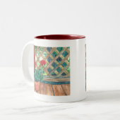 Tasse 2 Couleurs Géranium (jardinier) (Devant gauche)