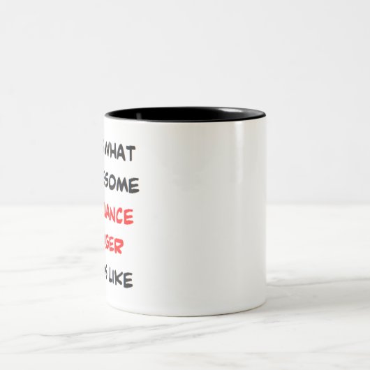 Tasse 2 Couleurs gestionnaire de conformité, génial (Centre)