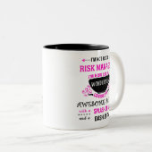 Tasse 2 Couleurs Gestionnaire De Risques Merveilleux Sassy (Devant droit)