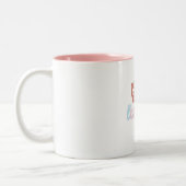 Tasse 2 Couleurs Get lucky avec étoile (Gauche)