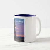 Tasse 2 Couleurs Gettysburg - petit couvercle rond (Devant droit)