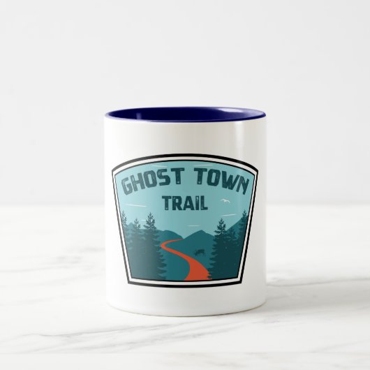 Tasse 2 Couleurs Ghost Town Trail Pennsylvanie (Centre)