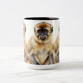 Tasse 2 Couleurs Gibbon (Centre)