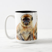 Tasse 2 Couleurs Gibbon (Gauche)