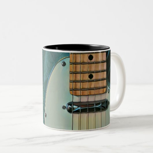 Tasse 2 Couleurs Gift for guitarist boyfriend (Devant droit)