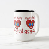 Tasse 2 Couleurs Giggedy Funny Valentine (Devant droit)