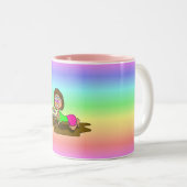 Tasse 2 Couleurs Gigi de jardinage (Devant droit)
