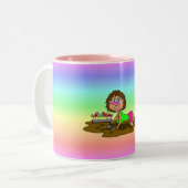 Tasse 2 Couleurs Gigi de jardinage (Devant gauche)