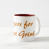 Tasse 2 Couleurs Gingembres pour Rupert Grint ! (Devant droit)