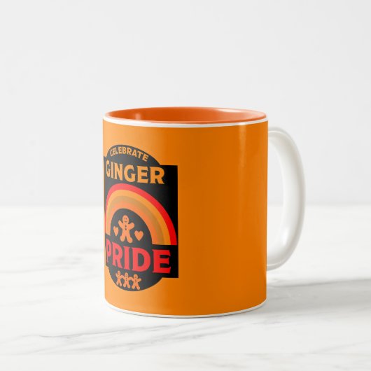Tasse 2 Couleurs Ginger Haired Pride (Devant droit)
