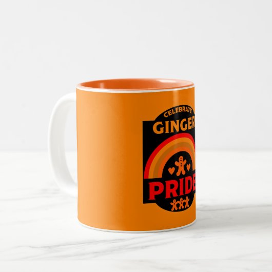 Tasse 2 Couleurs Ginger Haired Pride (Devant gauche)