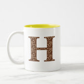 Tasse 2 Couleurs girafe-h (Gauche)