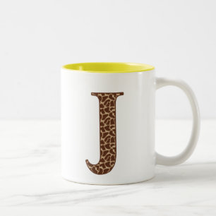 Tasse 2 Couleurs Girafe J