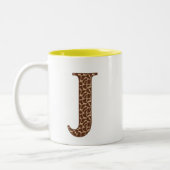 Tasse 2 Couleurs Girafe J (Gauche)