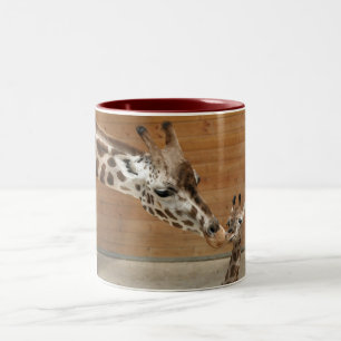 Tasse 2 Couleurs Giraffe