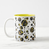 Tasse 2 Couleurs Giraffe Brown et jaune (Gauche)