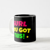 Tasse 2 Couleurs GiRL VOUS AVEZ CECI (Devant gauche)