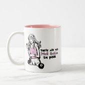 Tasse 2 Couleurs Girly Cue (Gauche)