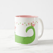 Tasse 2 Couleurs GIrly Gator (Devant droit)
